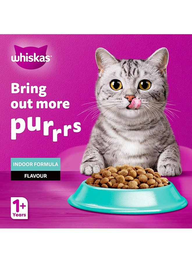 Whiskas Adult Indoor Formula Dry Cat Food - 1.1KG - Image 2
